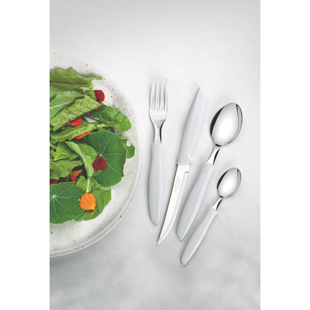 Tramontina Plenus Flatware set 16pcs (white)